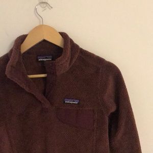 Patagonia Re-Tool Snap-T Fleece Pullover Purple XS